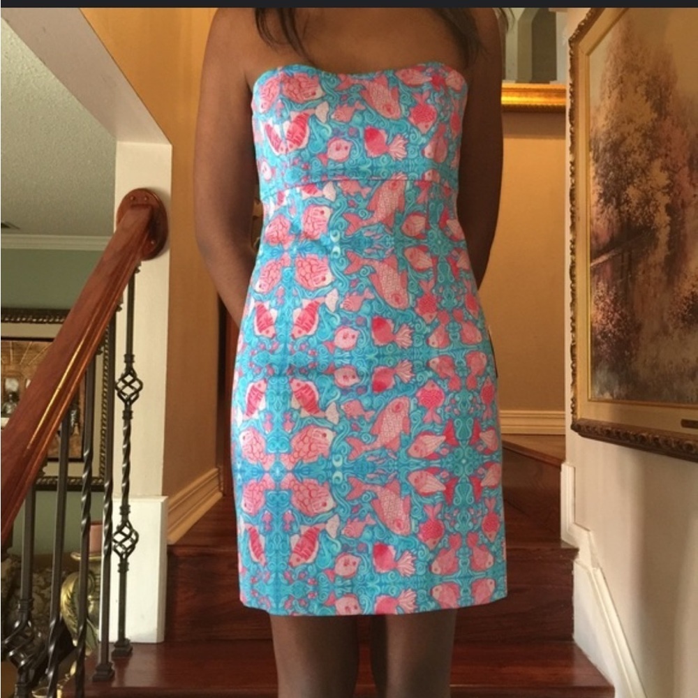 Kaeli Smith Strapless Mini Dress